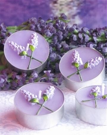 Candle lavender Pictures, Images and Photos