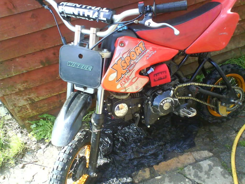 fym 110cc pit bike