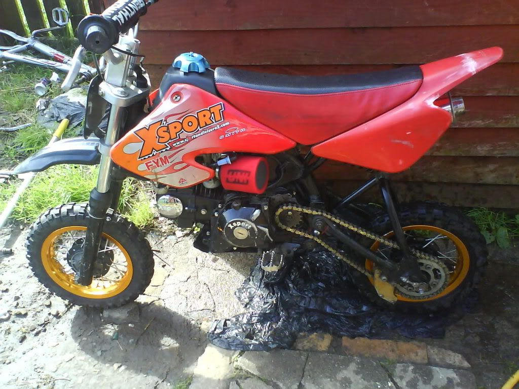 fym 110cc pit bike