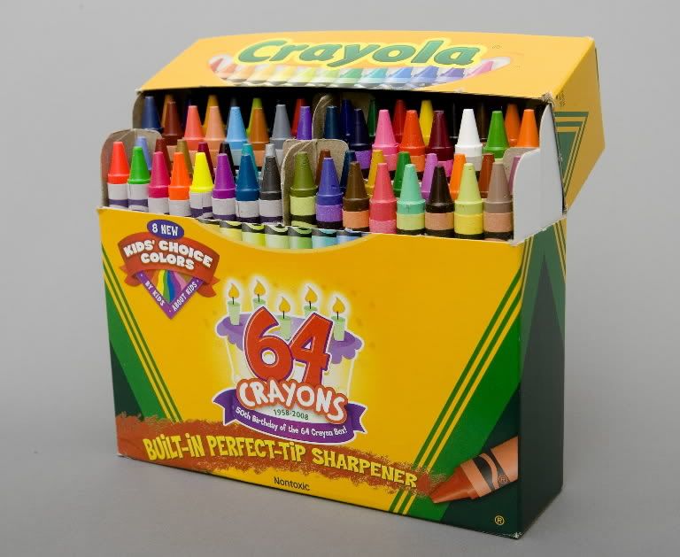 Crayola 64 pack crayons