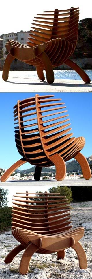 fishbone chair